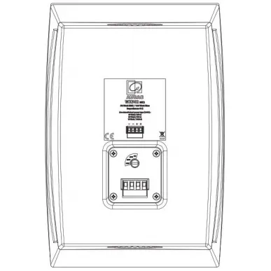 Настенная акустика AUDAC WX502MK2/W